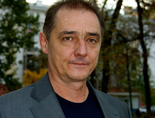 Yevgeny Konovalov after being released from SIZO, Krasnodar, October 27, 2010. Photo by Yulia Yakovleva for the "Caucasian Knot"