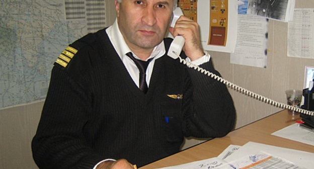 Zalimkhan Akhmedov, Deputy Commander of the Tu-154 Squadron. Makhachkala, December 6, 2010. Photo by the "Caucasian Knot"