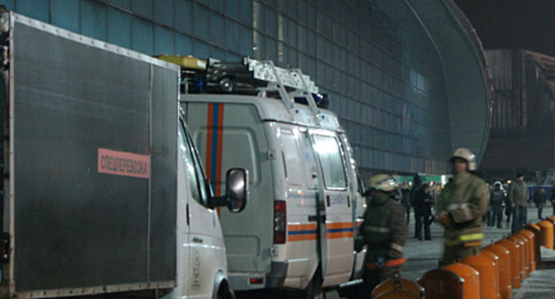 Rescuers of the Russian Ministry for Emergencies in Domodedovo Airport, January 24, 2011. Photo by the "Caucasian Knot"