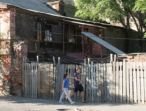 House where Oleg Teplischev's flat is located, Astrakhan, August 2010. Photo by the "Caucasian Knot"
