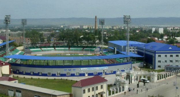 Sultan Bilimkhanov stadium in Grozny, Chechnya. Photo: www.unitedsouth.ru