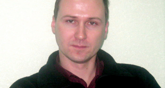 Alexander Tokarev, journalist of the newspaper "Astrakhanskaya Pravda". Astrakhan, March 16, 2011. Photo by the "Caucasian Knot"