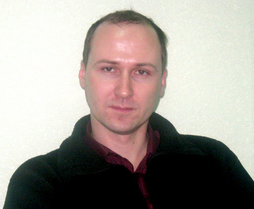 Alexander Tokarev, journalist of the newspaper "Astrakhanskaya Pravda". Astrakhan, March 16, 2011. Photo by the "Caucasian Knot"