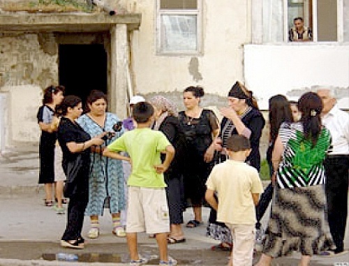 Forced migrants, Azerbaijan. Photo: ann.az