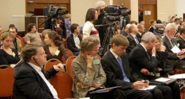 First day of International Conference "Andrei Sakharov: Concern and Hope of 2011". Moscow, May 20, 2011. Photo by the "Caucasian Knot"