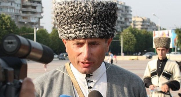 Ibragim Yaganov, a leader of the public movement "Khase". Photo by Aheku.org