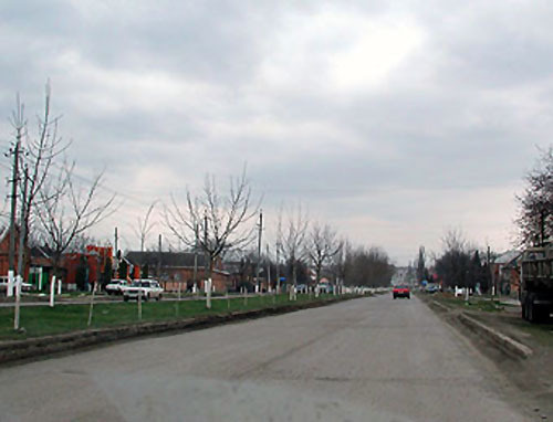 Central road in Nazran. Source: www.ingushetia.org