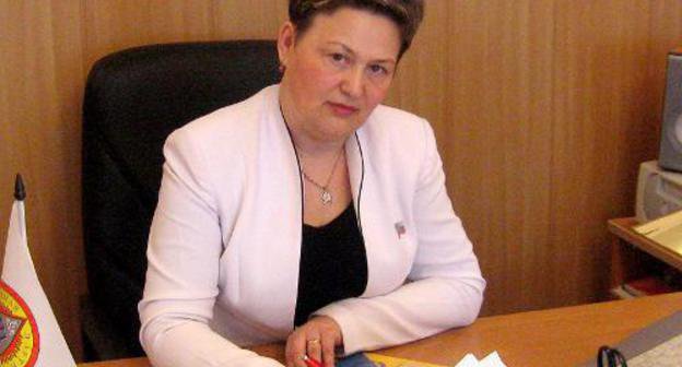 Nadezhda Gogoleva, Principal of the school No. 74. Astrakhan, July 3, 2011. Photo by Vyacheslav Yashchenko for "Caucasian Knot".