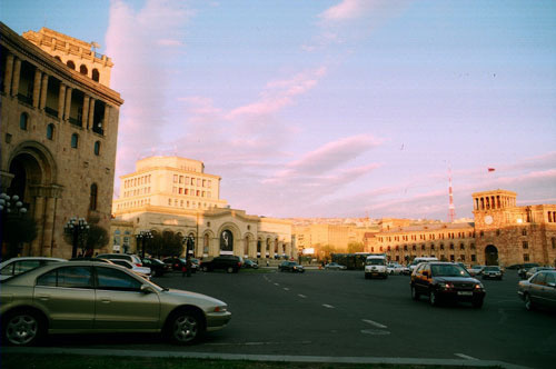 Erevan, Republic square. Photo of "Caucasian Knot"