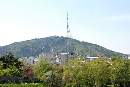 TV tower, Tbilisi. Photo of "Caucasian Knot"