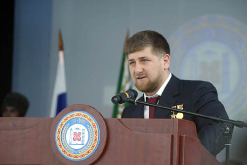 Ramzan Kadirov. Photo by www.chechnyafree.ru