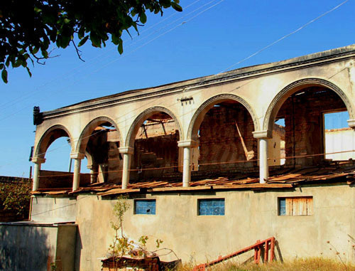 House in the Georgian village of Ergneti demolished in 2008. Photo 
© PanARMENIAN Photo / Gohar Karapetyan