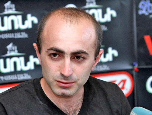 Aik Khanumyan, Chairman of the "National Revival" Party. Photo http://www.a1plus.am/ru