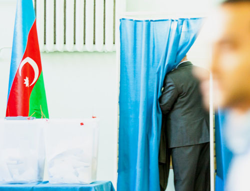 Presidential election in Azerbaijan. Baku, October 9, 2013. Photo by Aziz Karimov for the "Caucasian Knot"