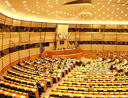Plenary Hall of the European Parliament in Brussels. Photo: http://commons.wikimedia.org/