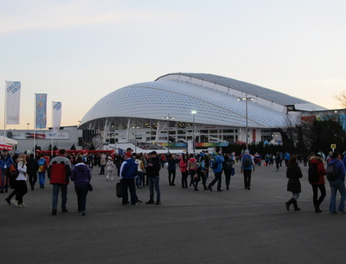 Olympic Park in Sochi. February 2014. Photo by Tatiana Ukolova for the ‘Caucasian Knot’. 