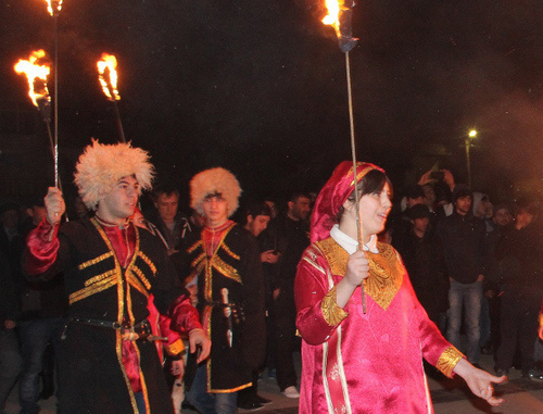 Celebration of the Novruz Bayram in Derbent on March 21, 2014. Photo by the press service of the Derbent administration