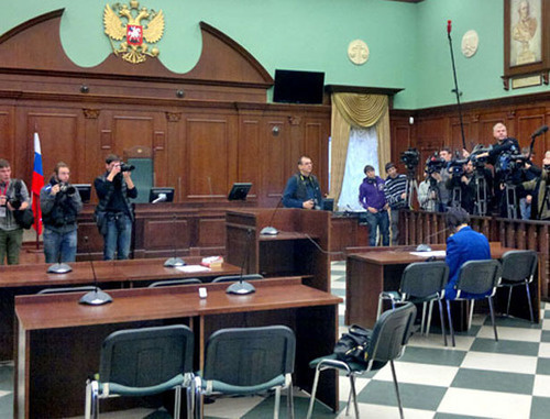 At the Moscow City Court session. Photo by the ‘Caucasian Knot’ correspondent. 