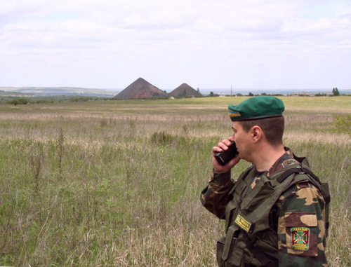Ukraine border guard. Photo from official website of the State Frontier Service of Ukraine, 2014, dpsu.gov.ua