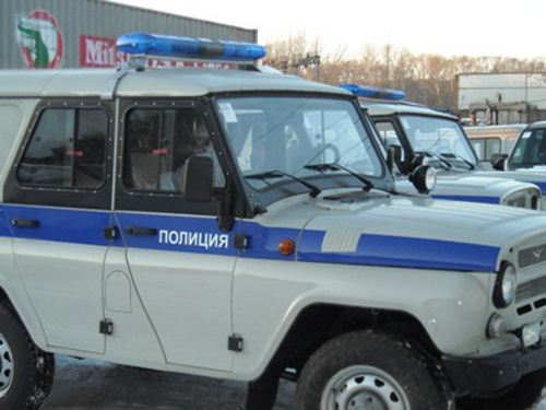 A police car. Photo http://uazcentr.ru/