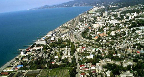 Sochi's Adler district. Photo http://upload.wikimedia.org/wikipedia/commons/7/7d/Adler_downstairs.jpg