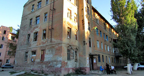 House No. 20 in Zholudeva Street, Volgograd, September 2014. Photo by Vyachaslav Yaschenko for the ‘Caucasian Knot’. 