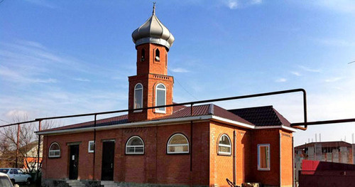 Mosque Novaya Adygea. Photo http://islamcenter.ru/