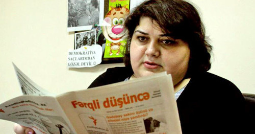 Khadija Ismayilova. Photo: Turkhan Kerimov (RFE/RL)