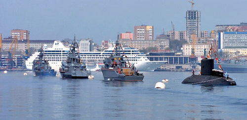 The Pacific Fleet of Russia. Vladivostok. Photo: Vitaliy Ankov https://ru.wikipedia.org/