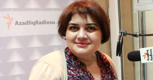 Khadija Ismayilova. Photo: RFE/RL http://rus.azatutyun.am