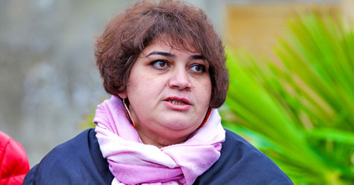 Khadija Ismayilova. Photo by Aziz Karimov for the ‘Caucasian Knot’. 