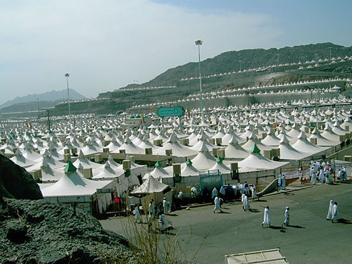 Saudi Arabia, the encampment for pilgrims in the territory of Mina. Photo by the "Caucasian Knot"