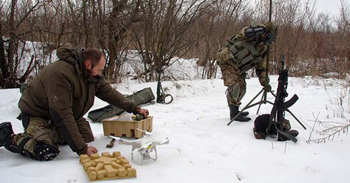 Combat operation in Lugansk Region, Ukraine. Photo: http://vv.gov.ua/news.php?nid=6759&lang=ua
