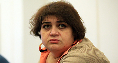 Khadija Ismayilova. Photo by Aziz Karimov for the "Caucasian Knot"