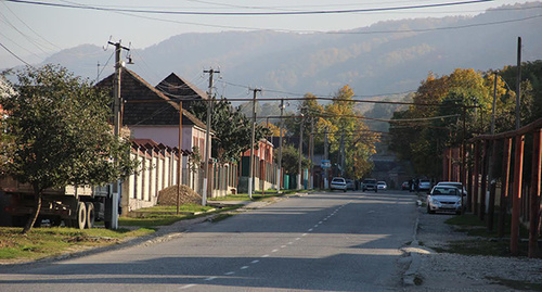 The village of Avtury in the Shali District of Chechnya. Photo by Akhmed Aldebirov for the "Caucasian Knot"