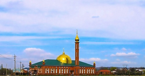 Mosque in Nasyr-Kort, Ingushetia. 2012. Photo: barhano.livejournal.com