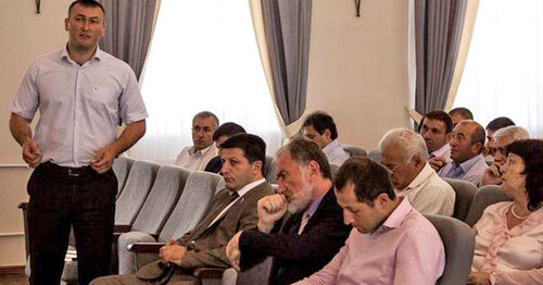 The session of the Parliament of South Ossetia. July 17, 2015. Photo ttp://www.parliamentrso.org