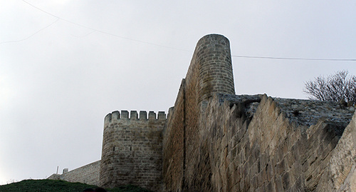 Northern wall of Naryn-Kala fortress, Derbent. Photo by Patimat Makhmudova for the ‘Caucasian Knot’. 