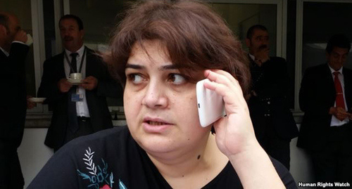 Khadija Ismayilova. Photo: http://www.svoboda.org/content/article/26998040.html