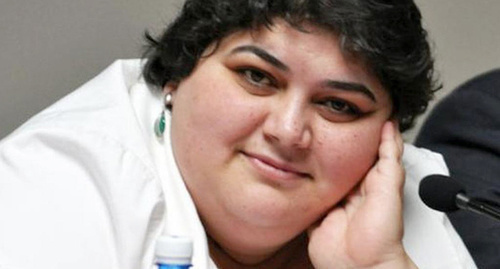 Khadija Ismayilova. Photo: http://amnesty.org.ru/ru/2014-12-08-izmailova/