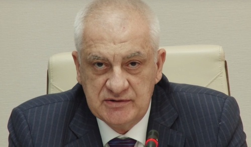 Tamerlan Aguzarov at the meeting with North Ossetia regions’ heads, August 6, 2015. Photo: Ossetia.tv