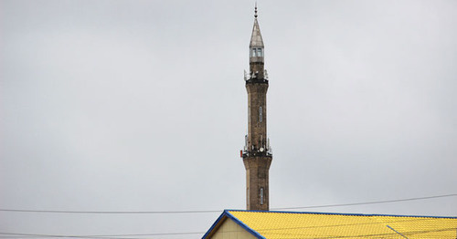 Minaret. Photo by Magomed Magomedov for the "Caucasian Knot"