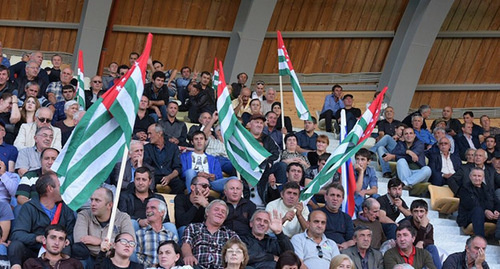 "Amtsakhara" Party conference. Photo: Tomas Tkhaitsuk,  http://sputnik-abkhazia.ru/Abkhazia/20151021/1016046092.html