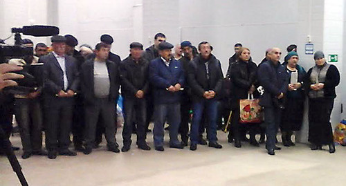 Members of Karachays' Congress. Photo by Asya Kapaeva for the "Caucasian Knot"