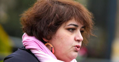 Khadija Ismayilova. Photo: RFE/RL http://www.svoboda.org/