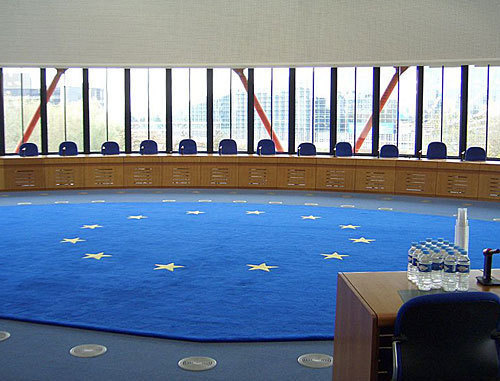 Hall of the European Court of Human Rights. Photo by http://ru.wikipedia.org