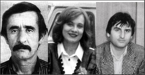 Journalists Shamkhan Kagirov, Nina Efimova and Ramzan Khadjiev killed in Chechen wars. Photo: Memorial.marshpamyati.org