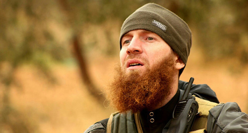 Abu Omar al-Shishani (Tarkhan Batirashvili). Photo: http://frontnews.ge/ru/news/57344-Омар--Шишани-возвращается-в-Грузию