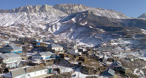 Bakhargan Mountain, the village of Andi, Dagestan. Photo: http://odnoselchane.ru/?page=photos_of_category&amp;sect=306&amp;pg=4&amp;com=photogallery