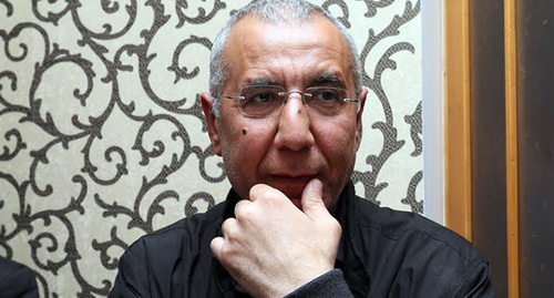 Intigam Aliev after being released. Photo by Aziz Karimov for the ‘Caucasian Knot’. 